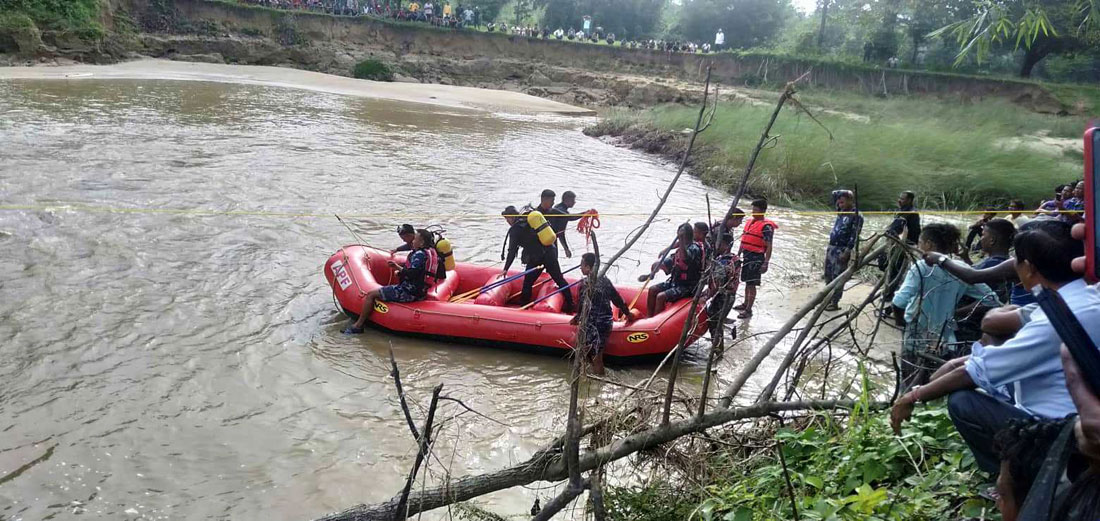 पौडी खेल्ने क्रममा बेपत्ता किशोरको शव फेला