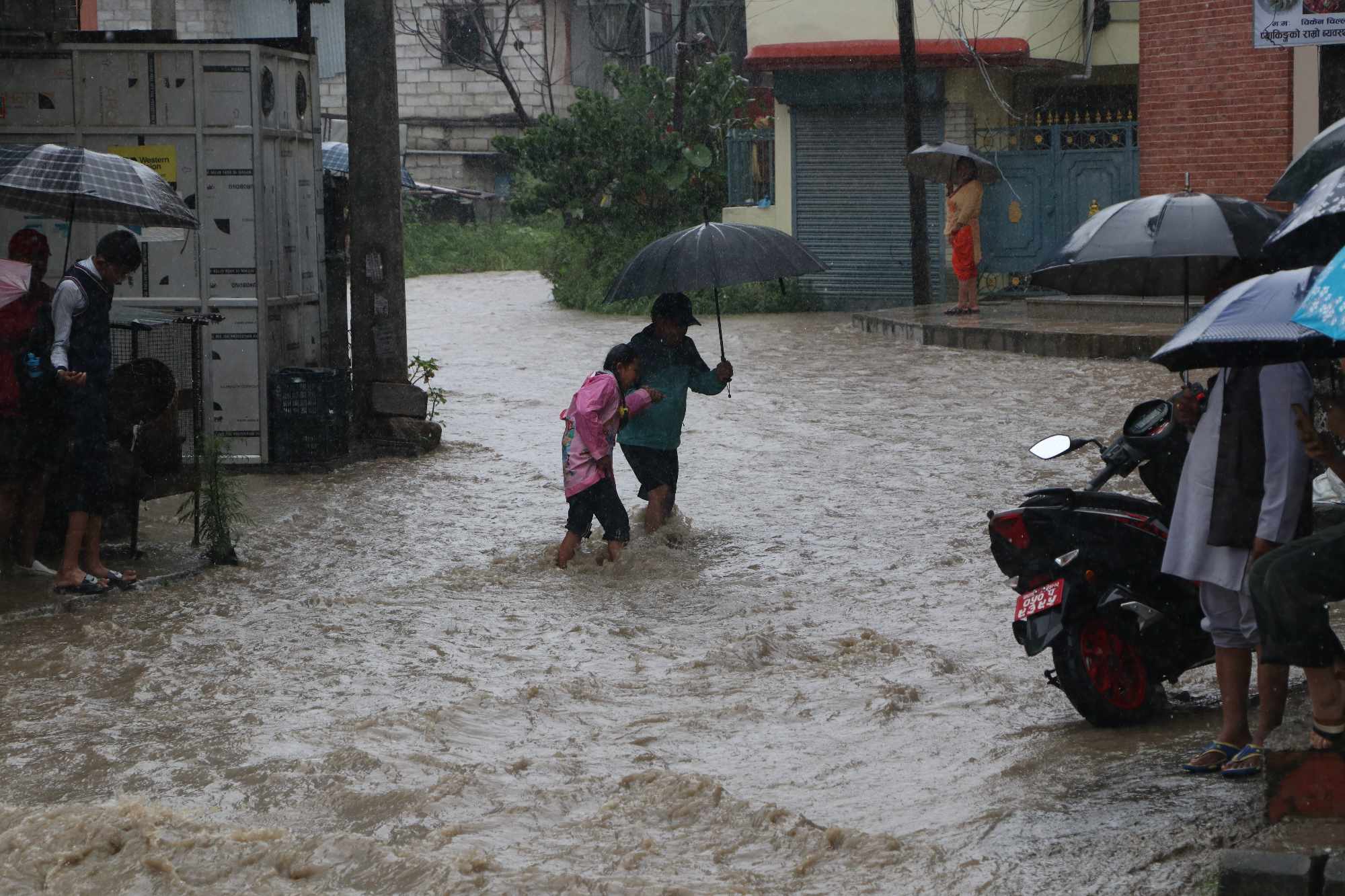 काठमाडौं र ललितपुरका यी स्थानमा भारी वर्षा