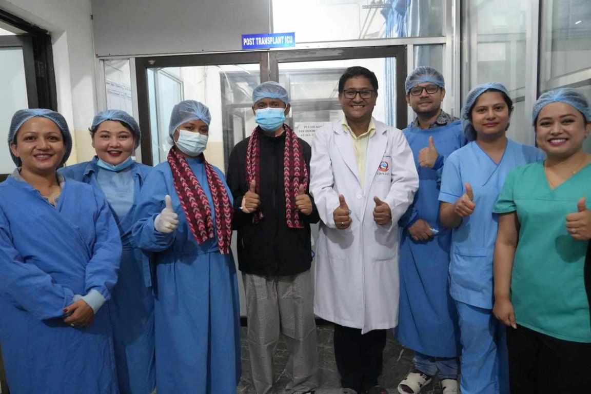 मस्तिष्क मृत्यु भएका व्यक्तिबाट लिएको मिर्गौला र कलेजोको सफल प्रत्यारोपण