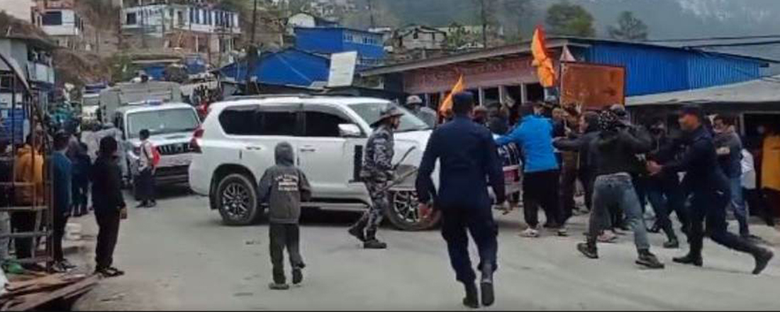 ओखलढुंगामा काेसीका मुख्यमन्त्रीमाथि आक्रमण प्रयास