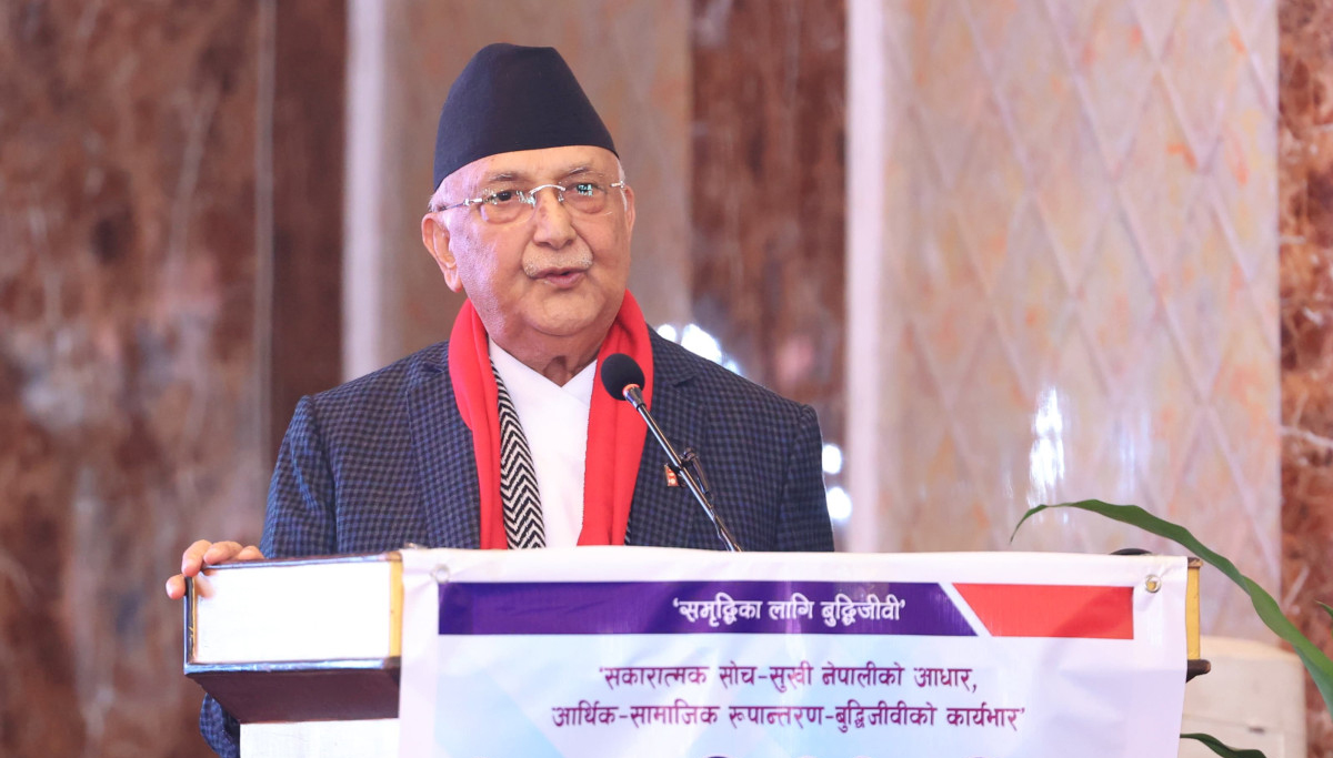 प्रधानमन्त्री ओली भन्छन्– पृथ्वीनारायण शाहले संविधान भन्ने शब्द सुनेका थिए ?