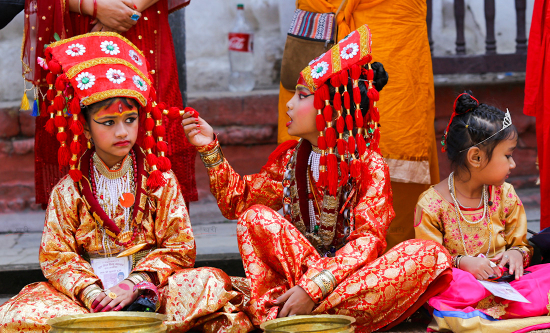 तस्बिरमा कुमारी पूजा 