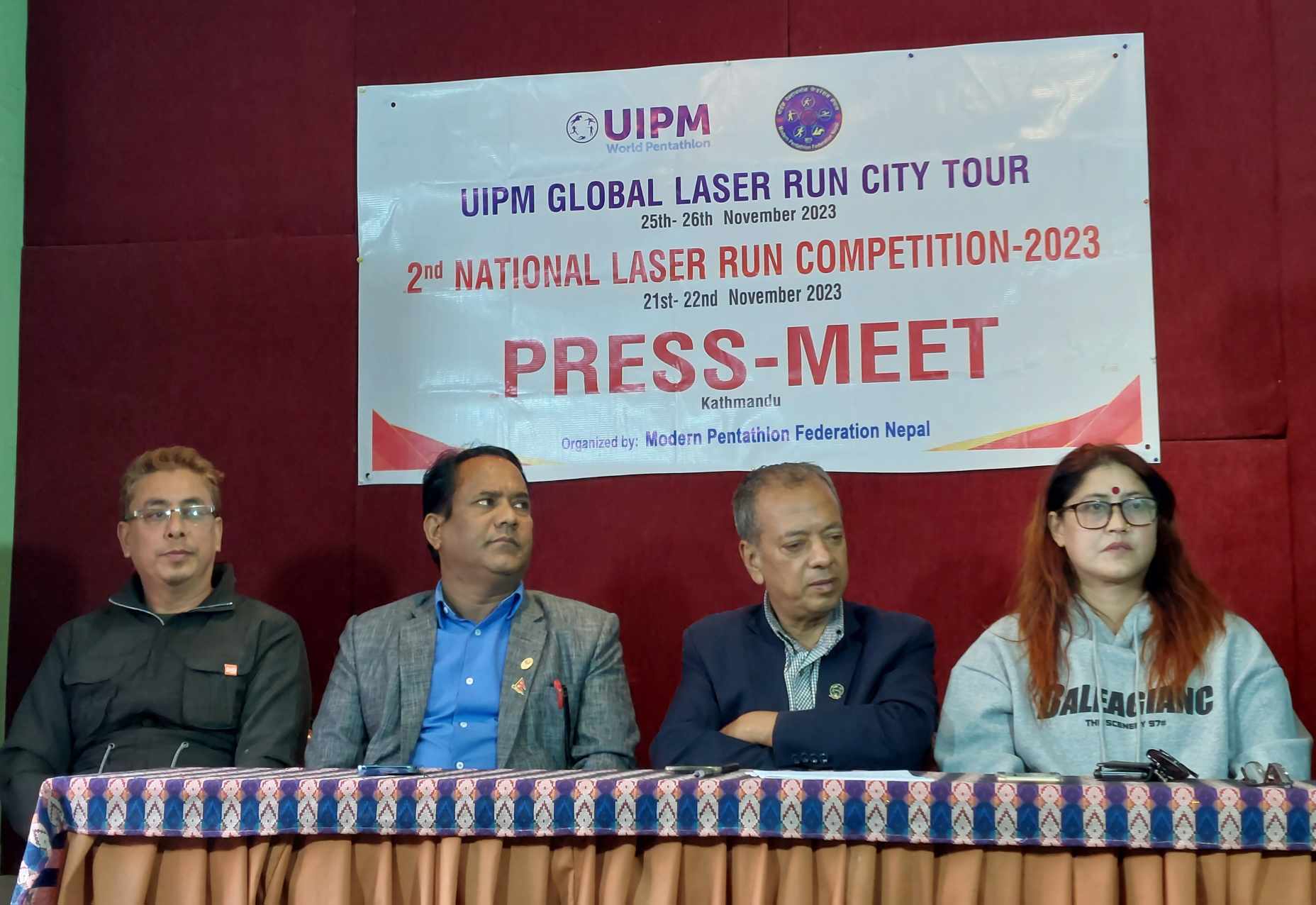 नेपाल मोर्डन पेन्टाथलोन संघले राष्ट्रिय र ग्लोबल लेजर रन आयोजना गर्ने