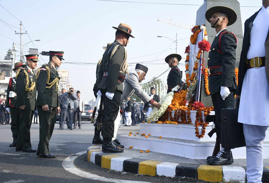 राष्ट्रनिर्माताको सम्झना (तस्बिरहरू)