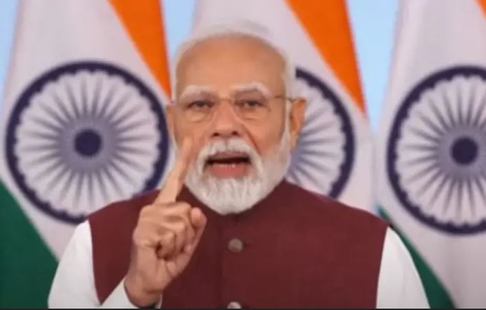 मोदीको सम्बोधन– पानी र रगत एकसाथ बग्न सक्दैन