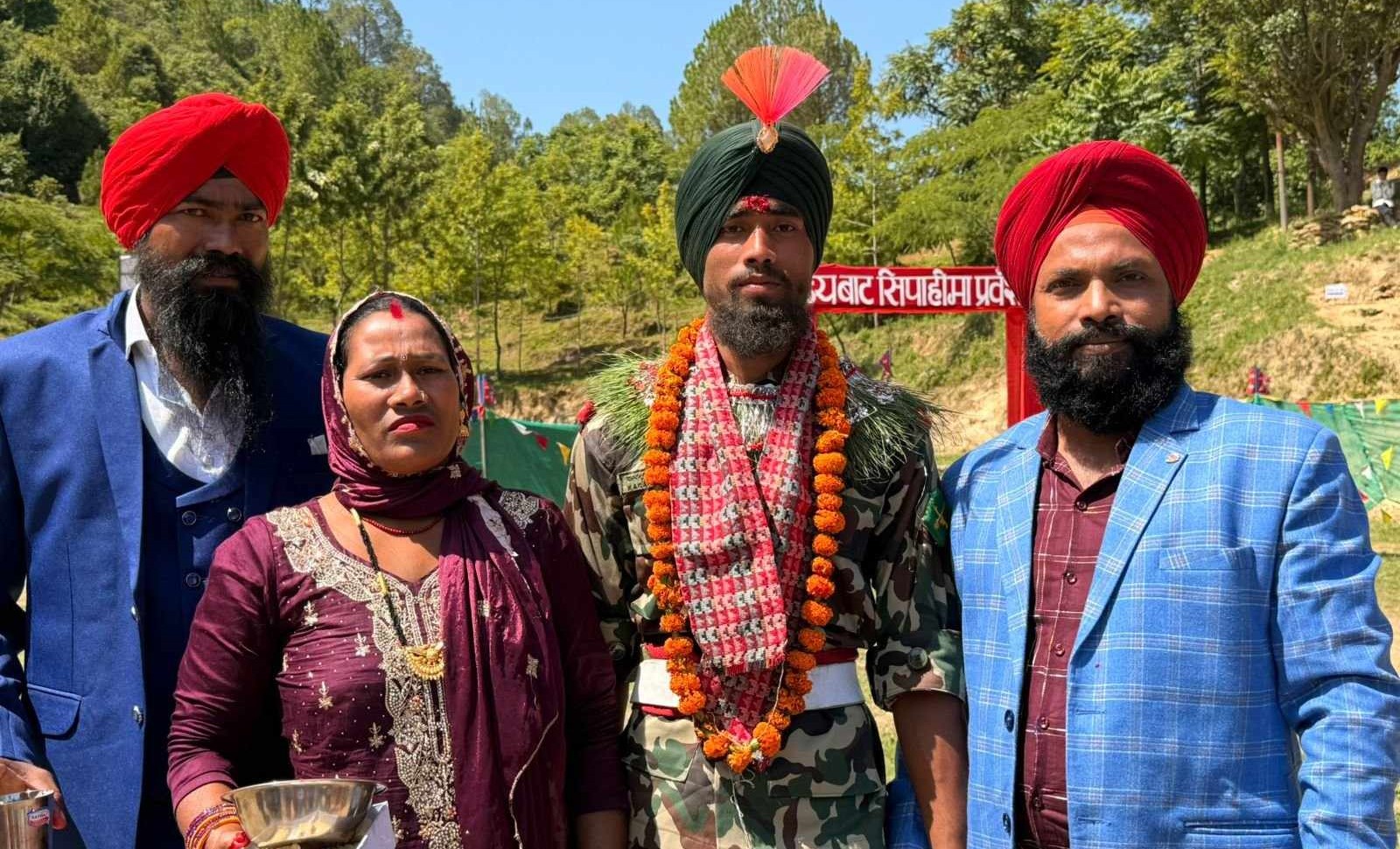 नेपाली सेनामा पहिलोपटक शिख समुदायको प्रतिनिधित्व