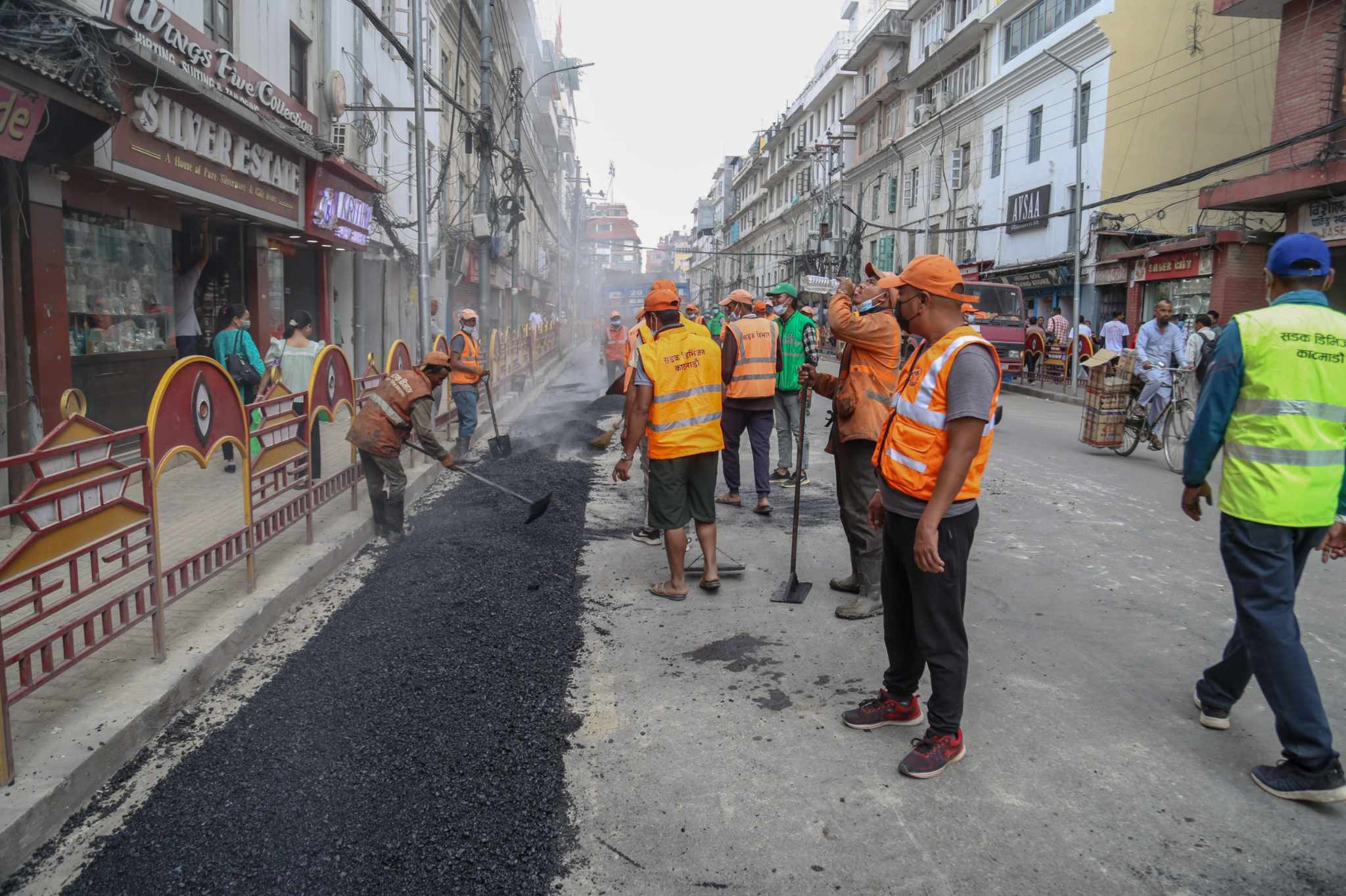 न्युरोडको फुटपाथ विस्तारमा रोक लगाउने पत्र कार्यान्वयन नगर्न अन्तरिम आदेश