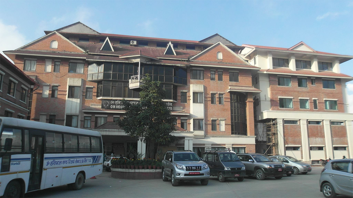 एक अर्ब थपेर क्षमता विस्तार गर्दै ओम हस्पिटल, मल्टिस्पेसियालिटी सेवा दिने तयारी