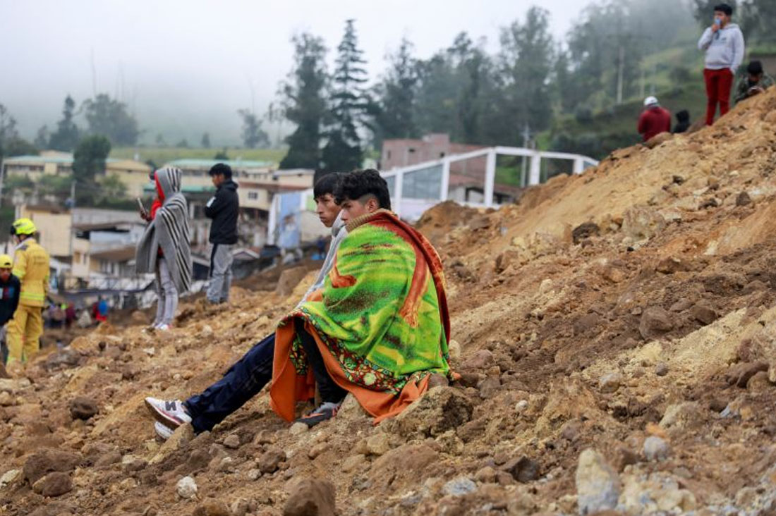 इक्वेडरमा पहिरो : १६ जनाको मृत्यु