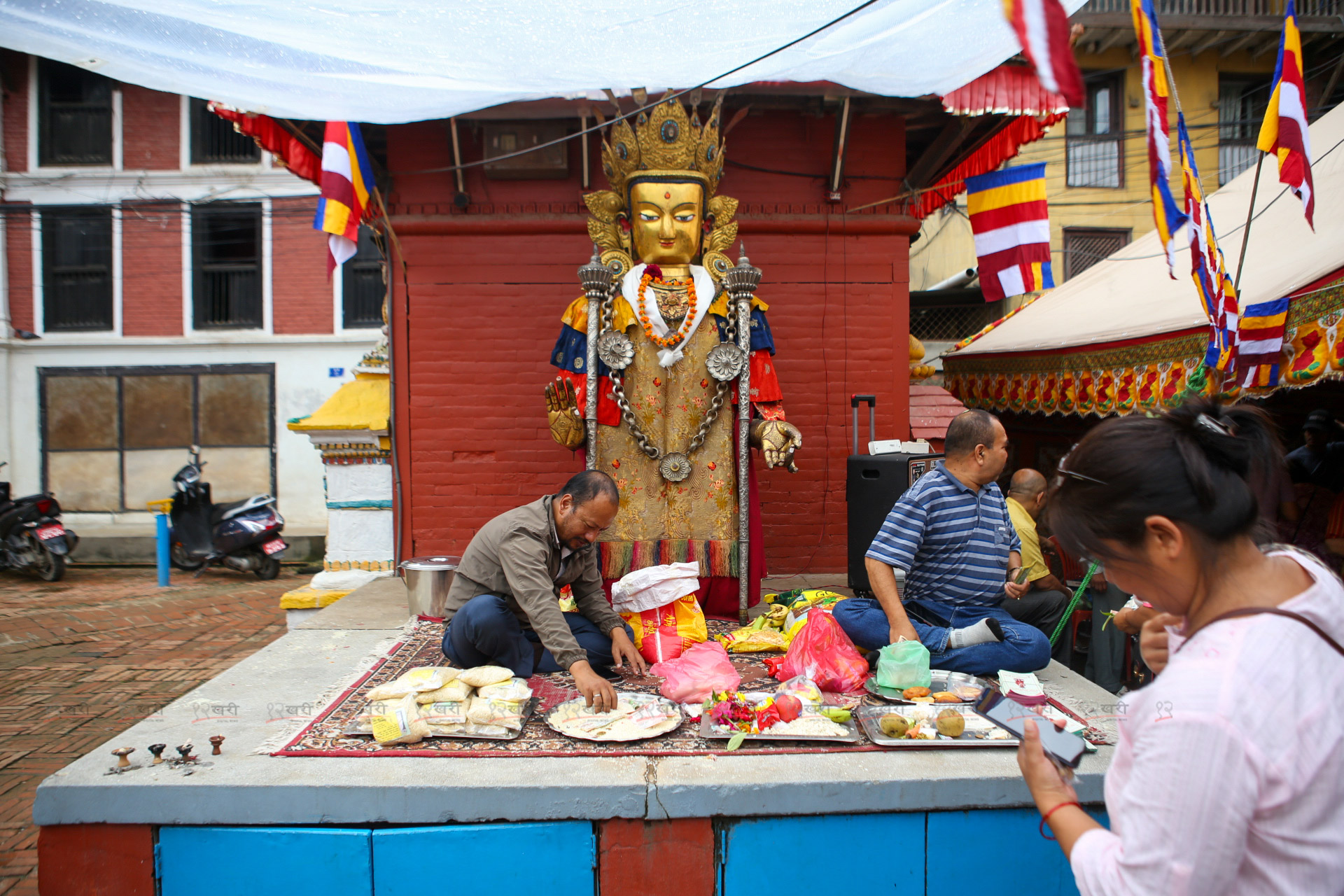 पाटनमा यल पञ्चदान (तस्बिरहरू) 