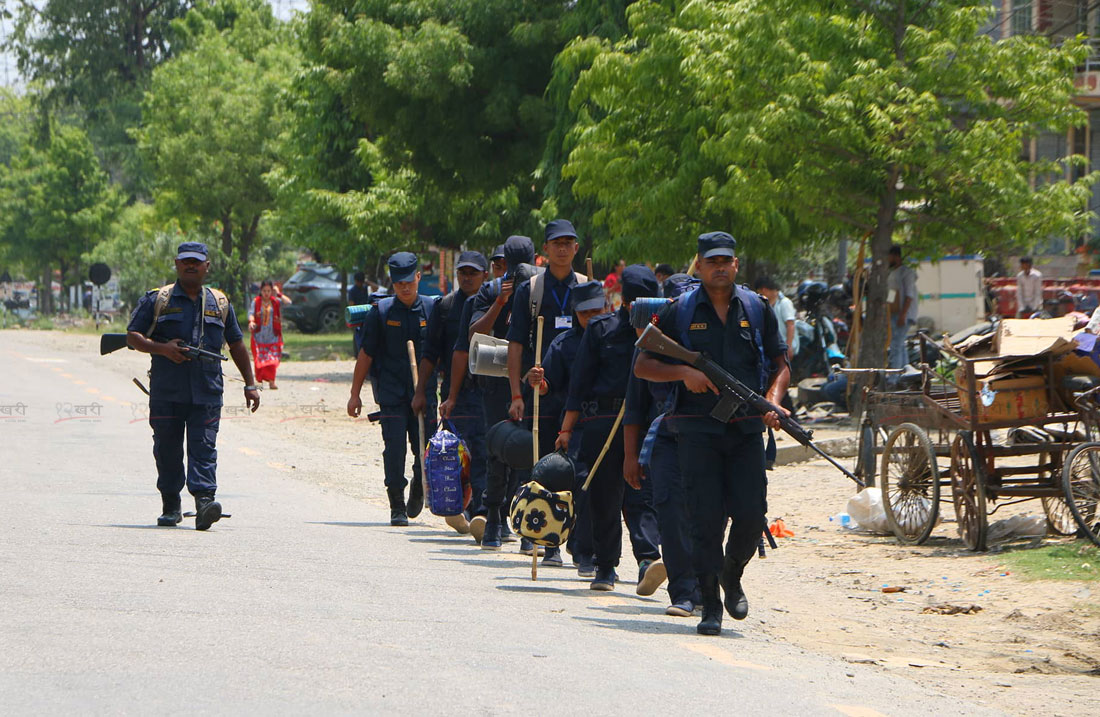 चाडपर्वमा सुरक्षाका लागि कर्णालीमा चार हजार प्रहरी