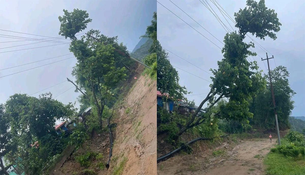 बाढीपहिरोले इलाम र पाँचथरमा क्षति, मेची राजमार्ग अवरुद्ध