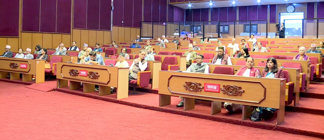 ‘प्रतिनिधिसभामा पानी पर्दा छाता ओढ्ने’ राष्ट्रियसभाले देखाएको फरकपन