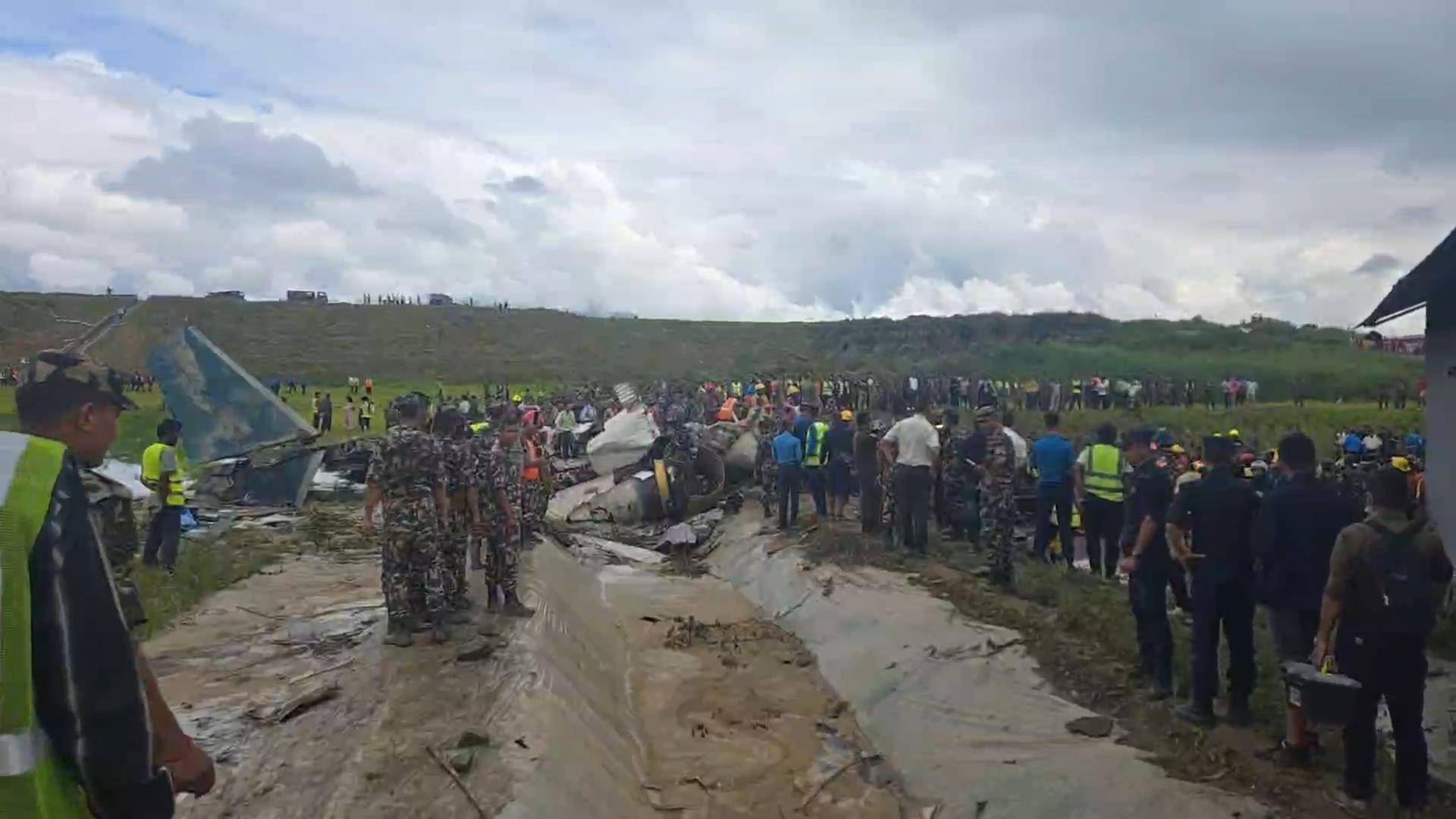 विमान दुर्घटनाबारे जानकारी लिन विमानस्थल जाँदै प्रधानमन्त्री