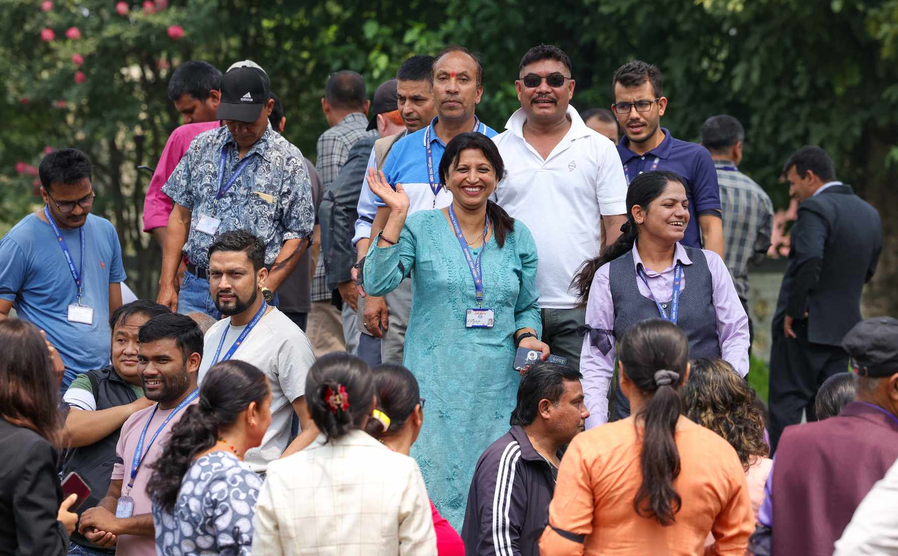 आन्दोलनमा उत्रिए संघीय संसद्का कर्मचारी (तस्बिरहरू)