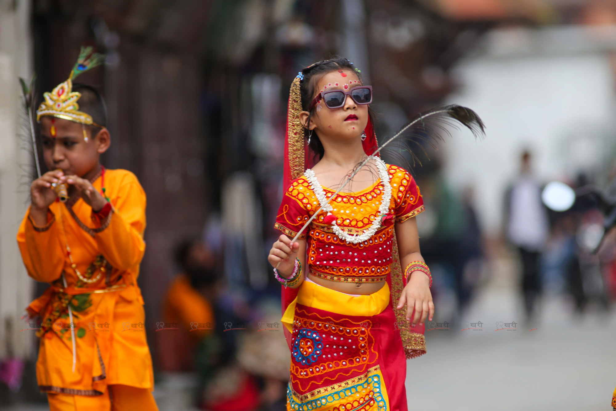 तस्बिरमा हेरौँ श्रीकृष्ण जन्माष्टमी पर्वको उल्लास