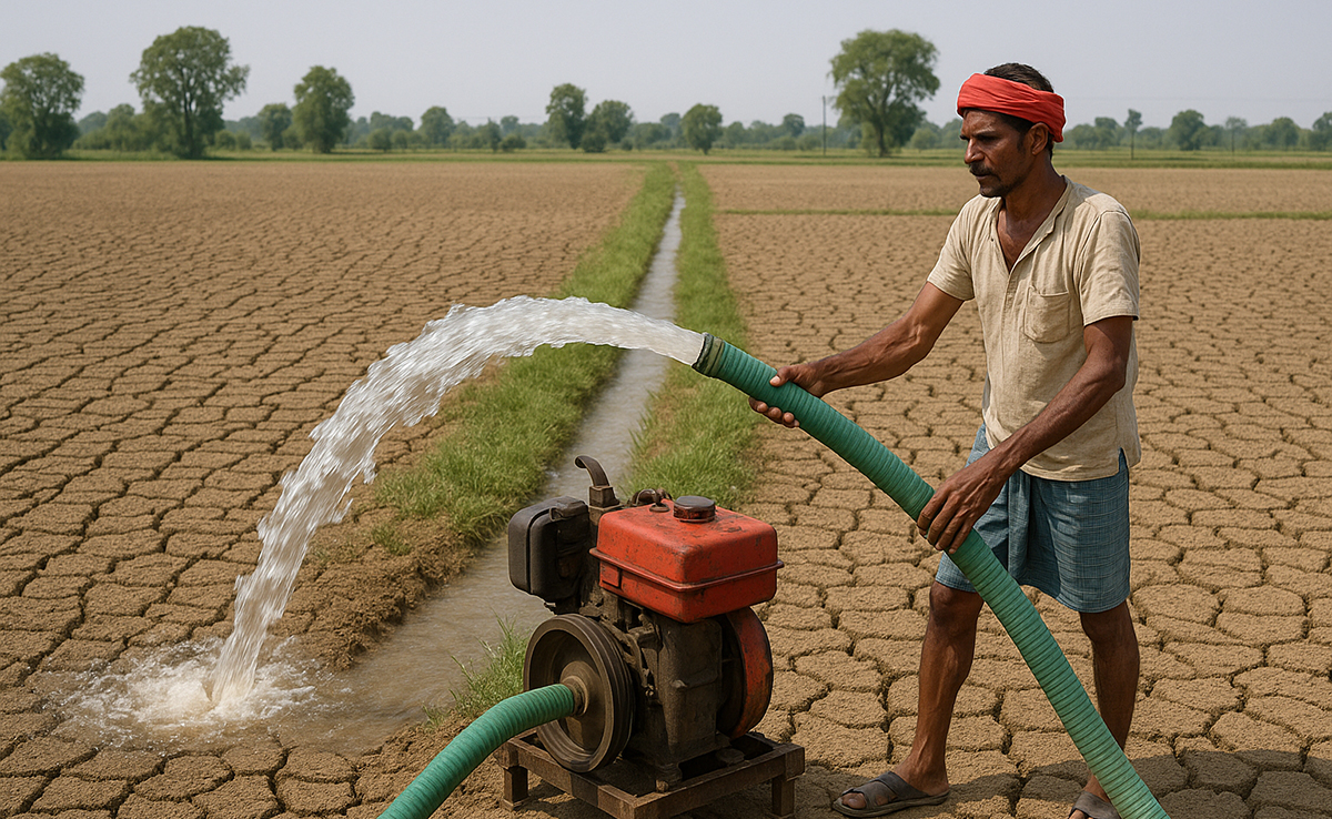 खेतमा पानी लगाउने क्रममा करेन्ट लागेर एक सातामा तीनजनाको मृत्यु