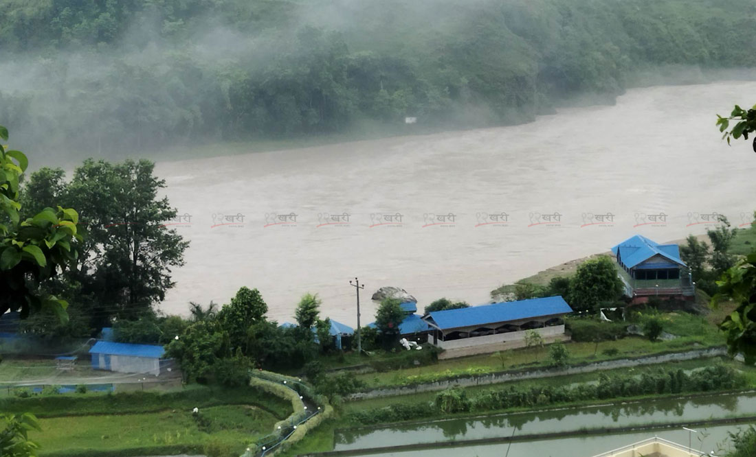 तामाकोसी र त्रिशूली नदीमा बहाव उल्लेख्य बढ्ने