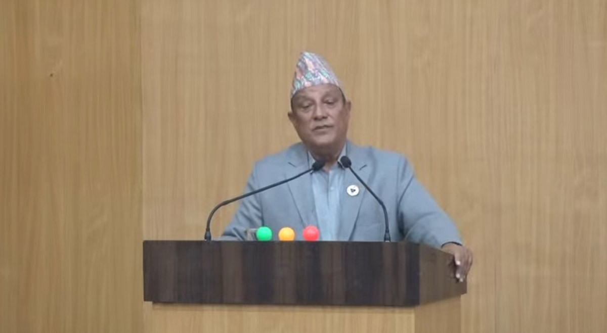 सदनमा उभिएर राजा चाहियो भन्न पाइँदैन : उद्धव थापा