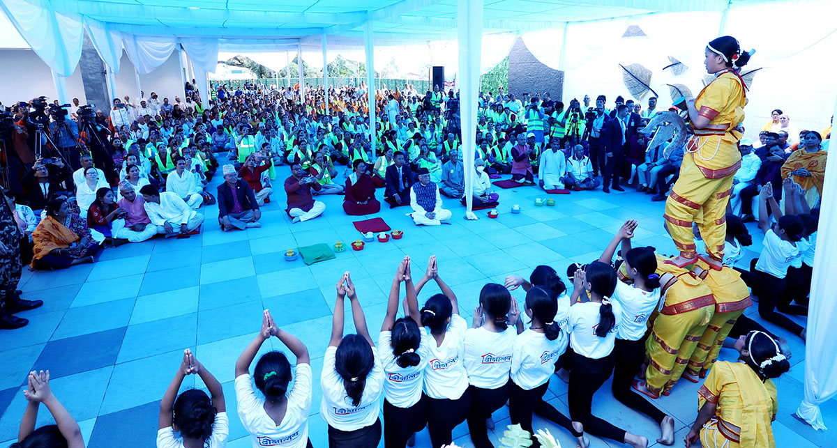 नेपाल योग भूमिको रूपमा रहेको पुष्टि हुँदै छ : राष्ट्रपति पौडेल